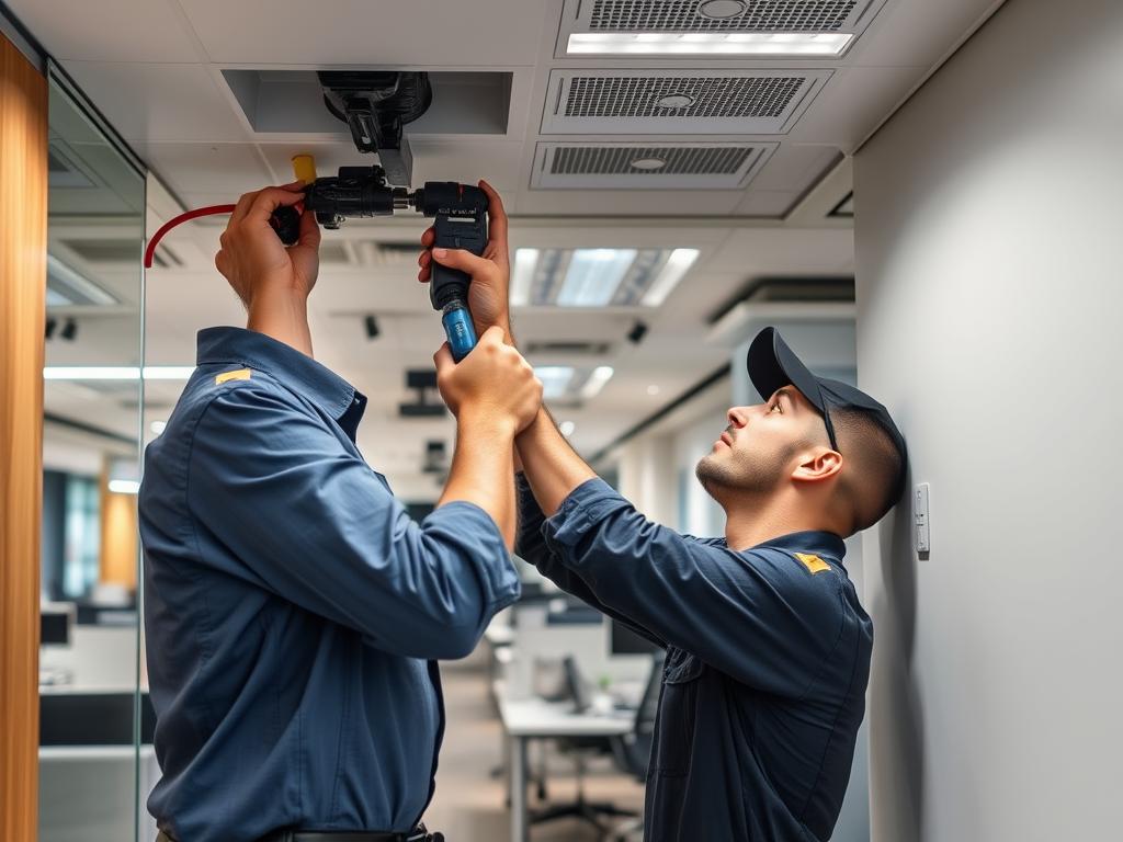 Commercial electrician services for offices in Melbourne