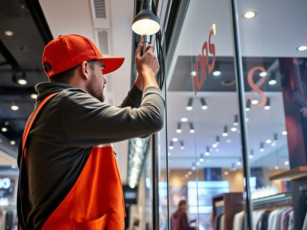 Commercial electrician services for retail in Melbourne