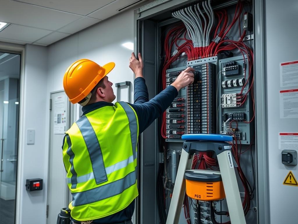 Commercial switchboard upgrade in Melbourne office building Commercial switchboard upgrade in Melbourne office building