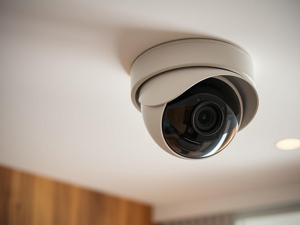 Dome CCTV camera installed in Melbourne home Dome CCTV camera installed in Melbourne home