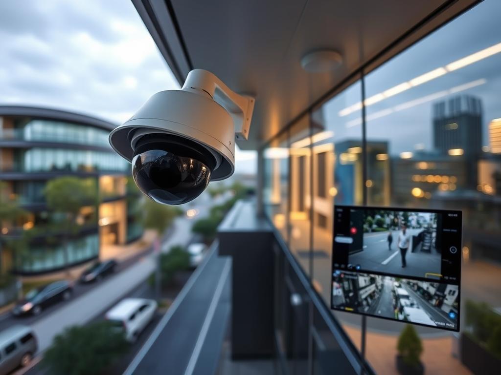 PTZ CCTV camera with pan-tilt-zoom capabilities PTZ CCTV camera with pan-tilt-zoom capabilities