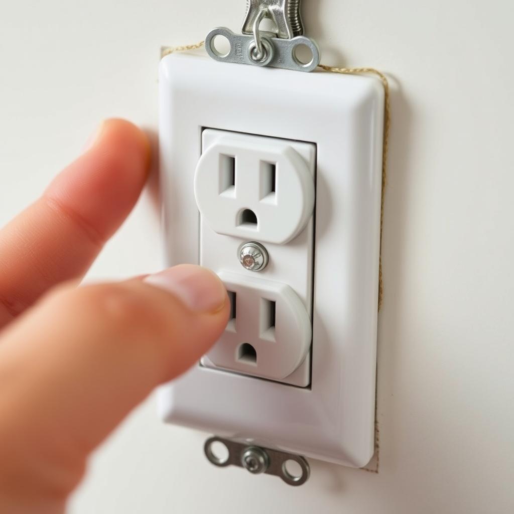 Standard powerpoint installation by Melbourne electrical service company Standard powerpoint installation by Melbourne electrical service company