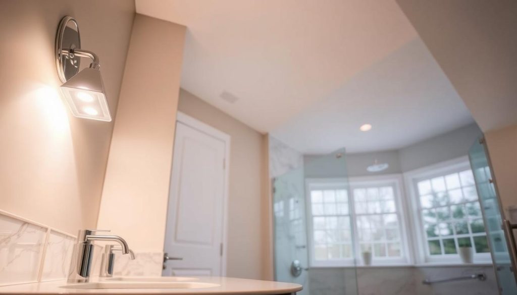 Bathroom Lighting Installation