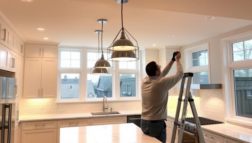 Lighting Upgrade Installation